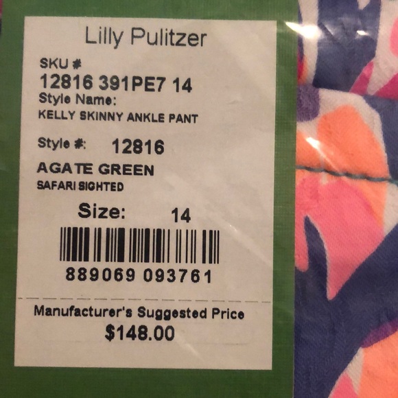 Lilly Pulitzer Kelly Ankle Pants - Picture 2 of 2